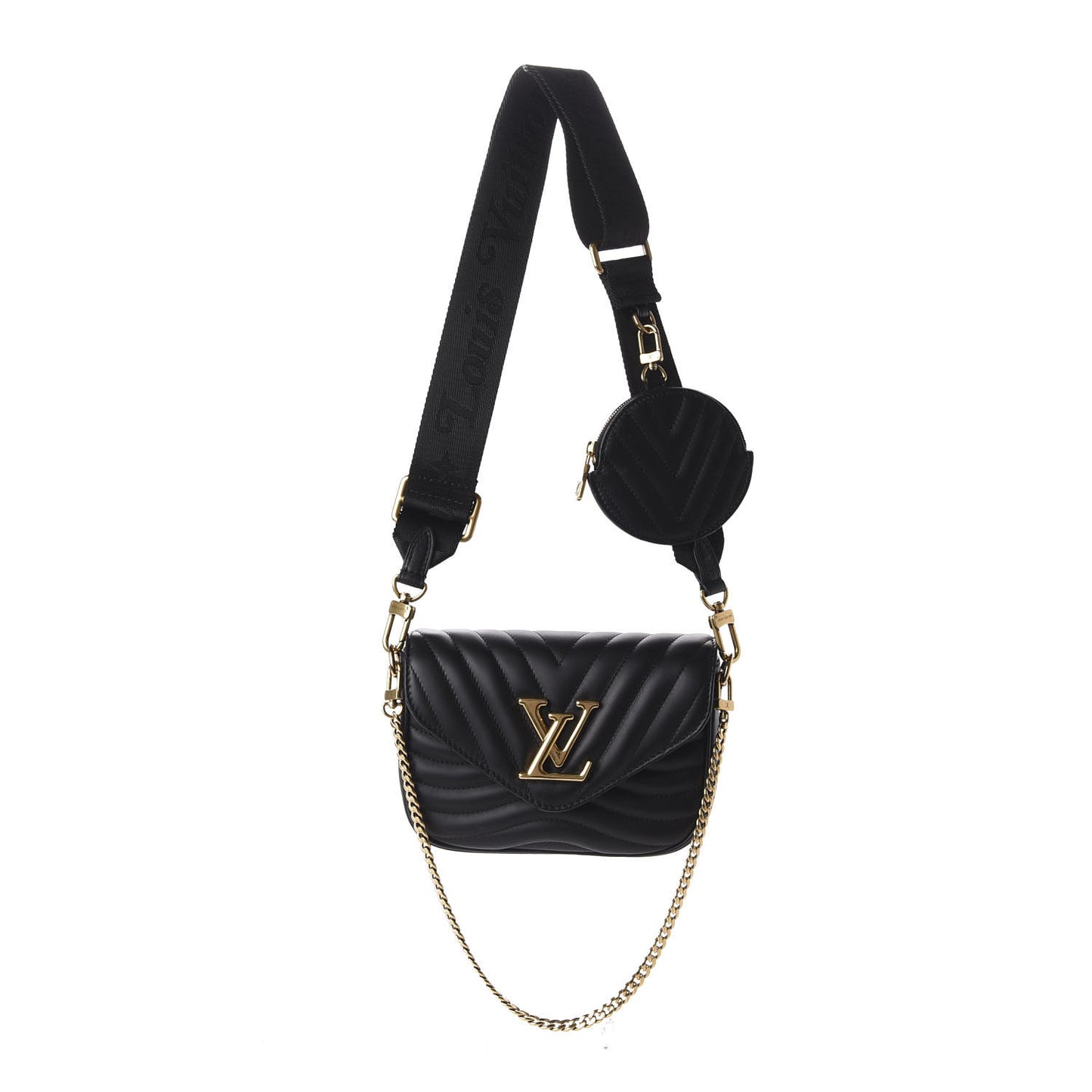 Calfskin New Wave Multi Pochette Black