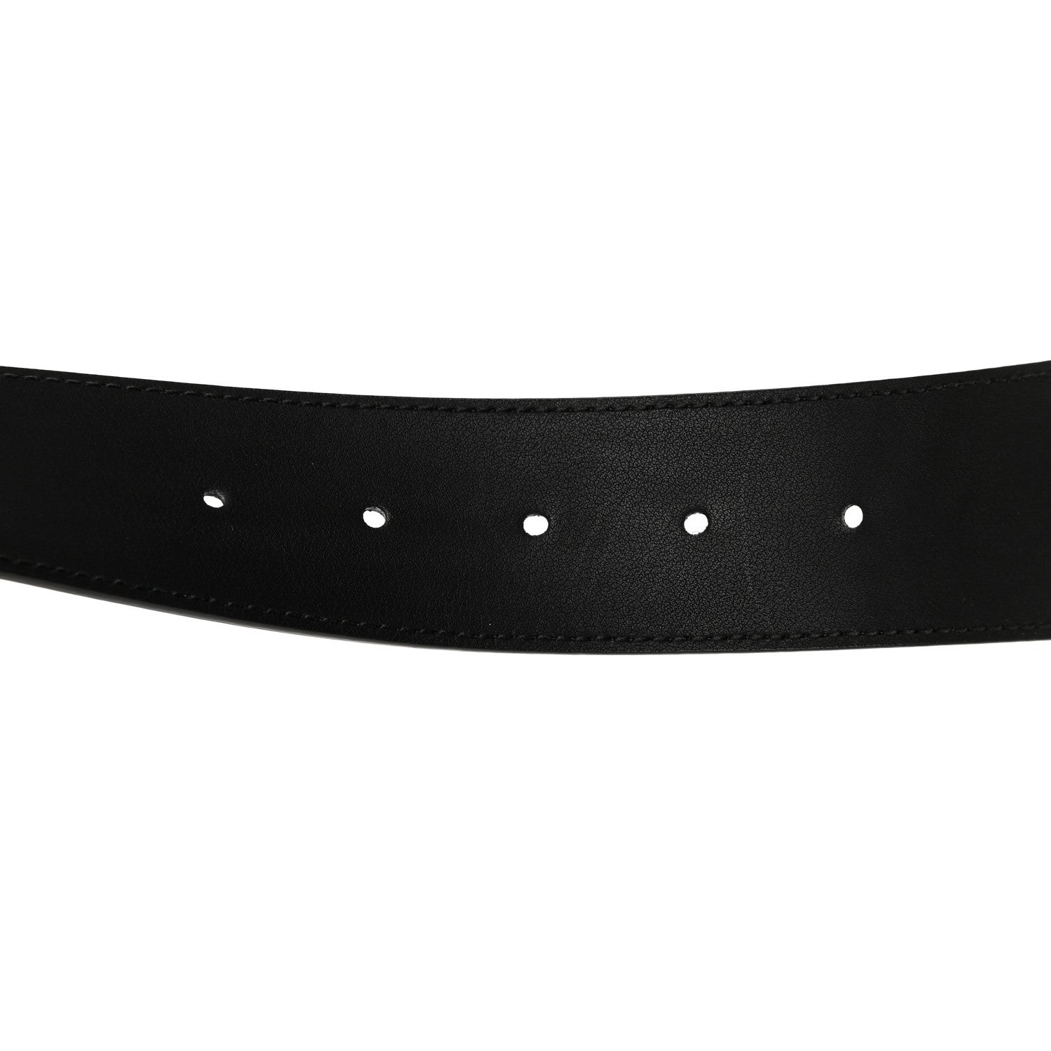 Gucci Calfskin Double G 40mm Belt 75 30 Black 4 of 5