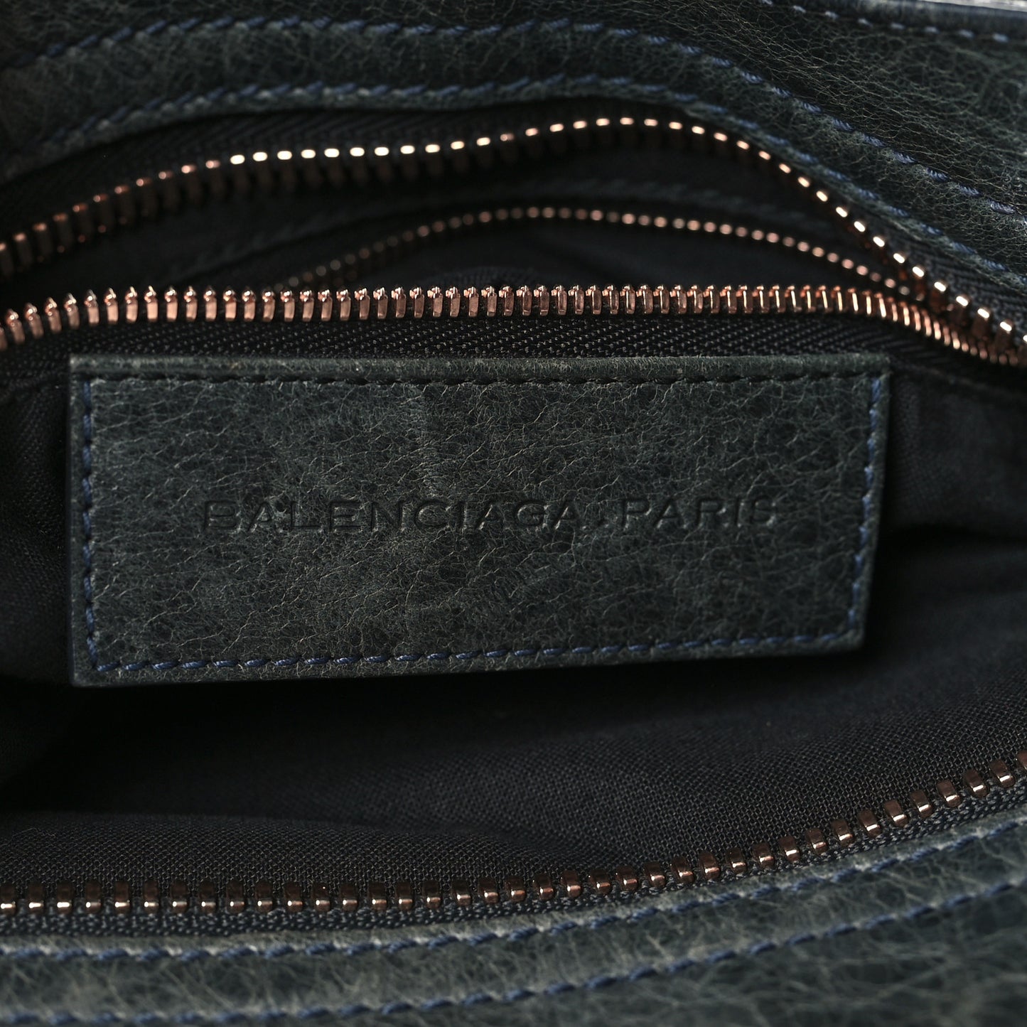 Agneau Giant 21 Rose Gold Hardware City Anthracite