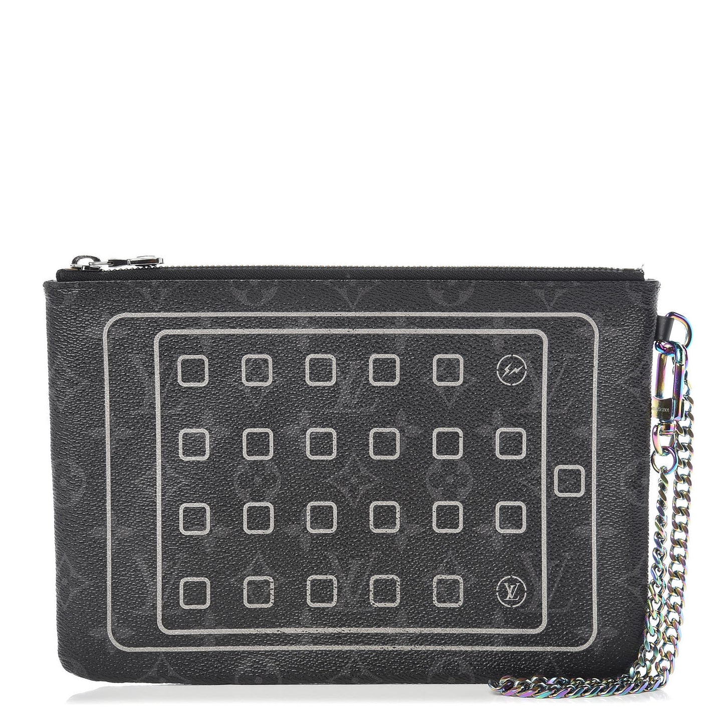 Monogram Eclipse Fragment Design iPad Pouch