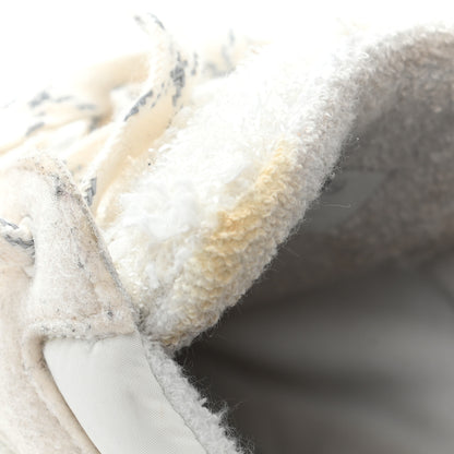 Chanel Velour Tweed CC Sneakers 39 White 12 of 12