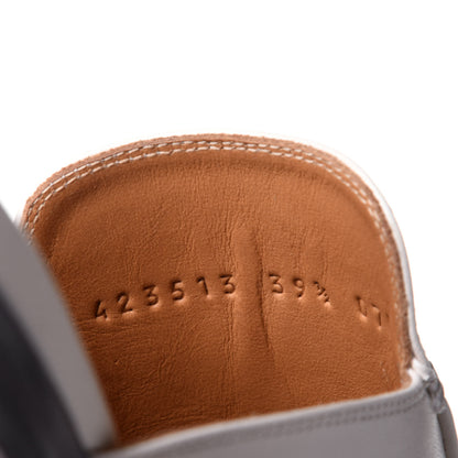 Gucci Malaga Kid Womens Princetown Slippers 39.5 Mystic White 10 of 11
