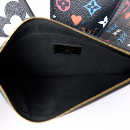 Louis Vuitton Game On Neverfull MM Black 8 of 14