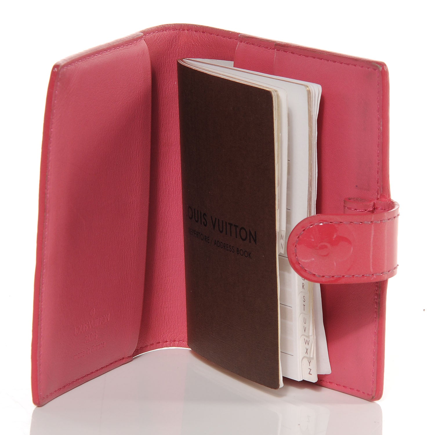 Louis Vuitton Vernis Mini Agenda Cover Framboise 5 of 7