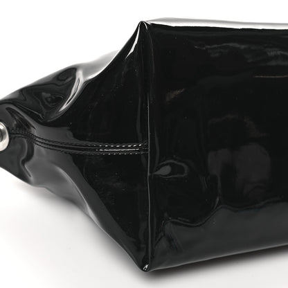 Saint Laurent Patent Sac Homme Shoulder Bag Black 9 of 10