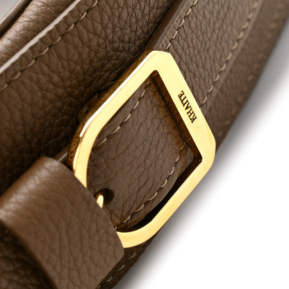 Khaite Pebbled Calfskin Augustina Hobo Hazelnut 12 of 14