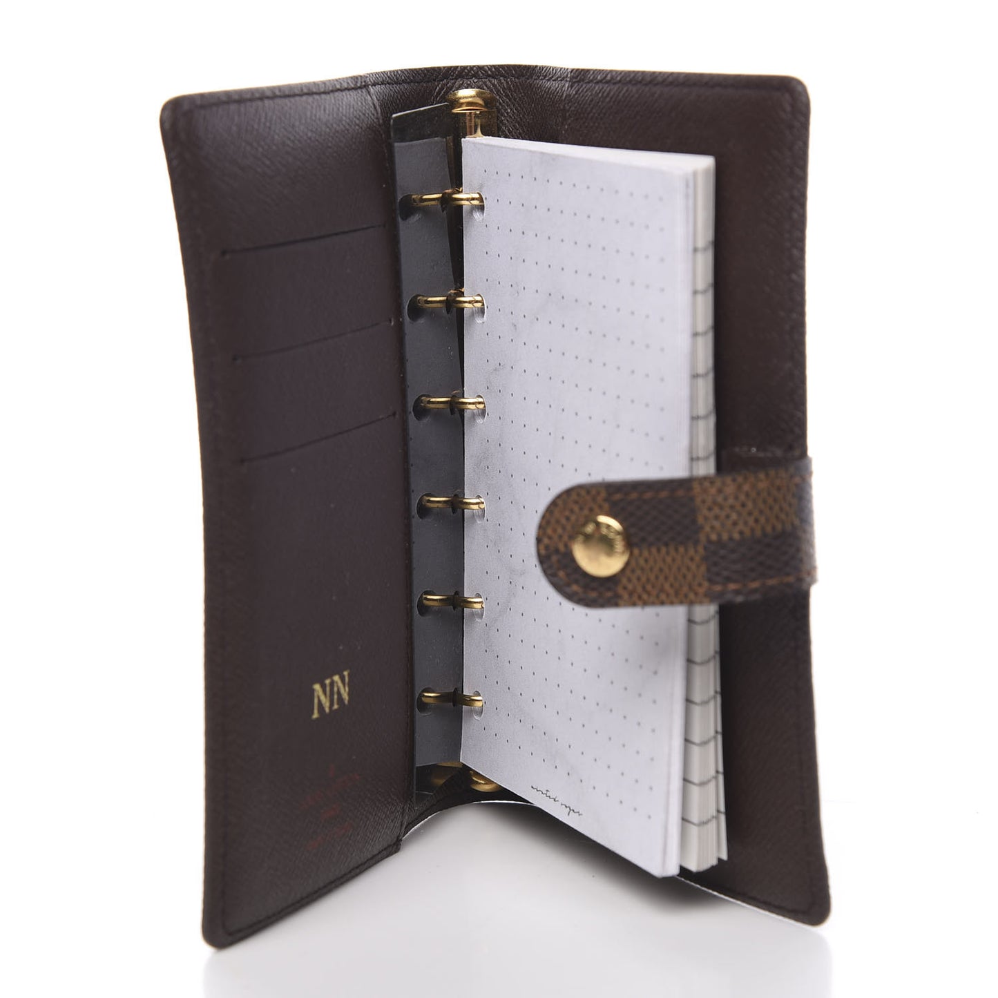 Damier Ebene Small Ring Agenda Cover