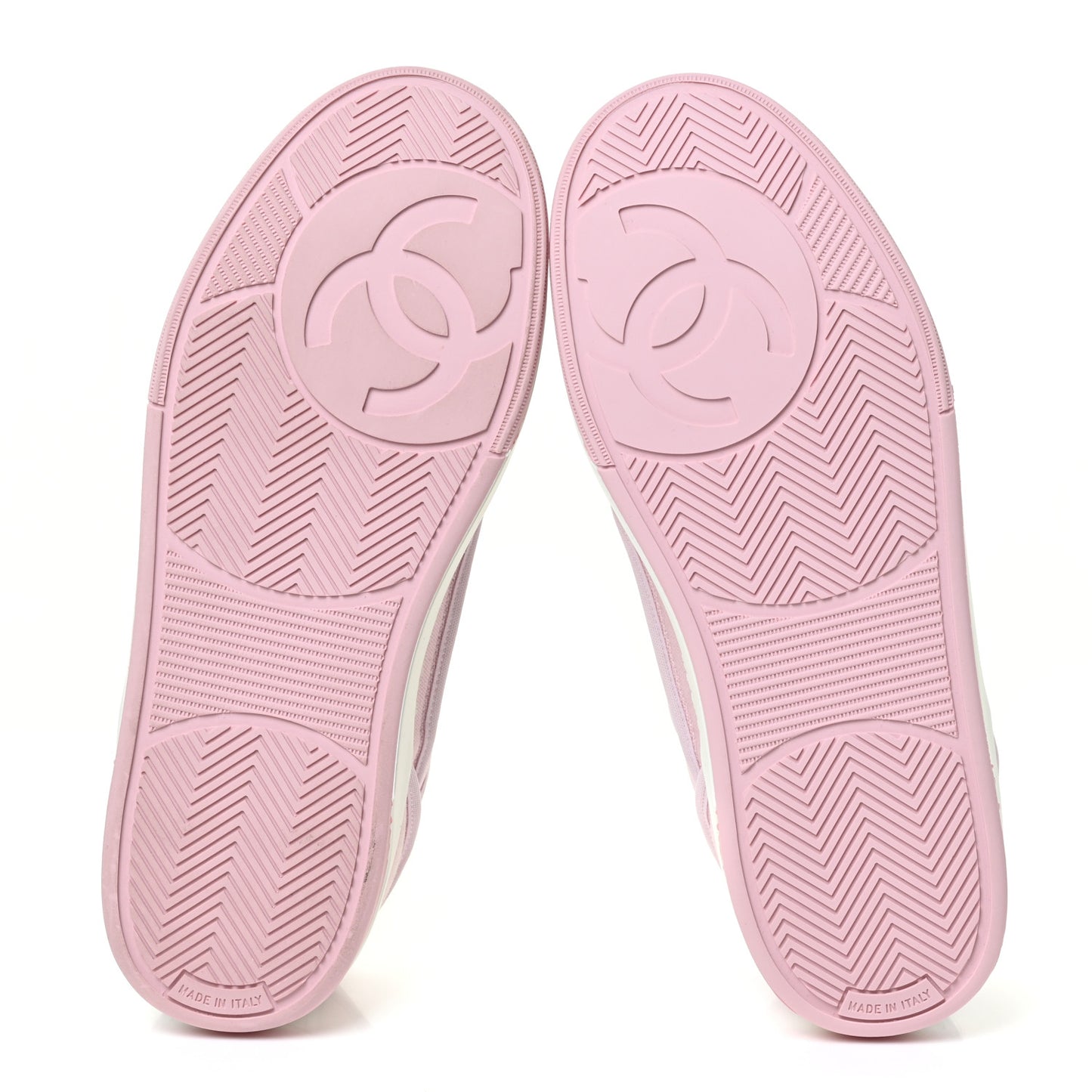 Fabric Womens Logo Sneakers 38 Light Pink