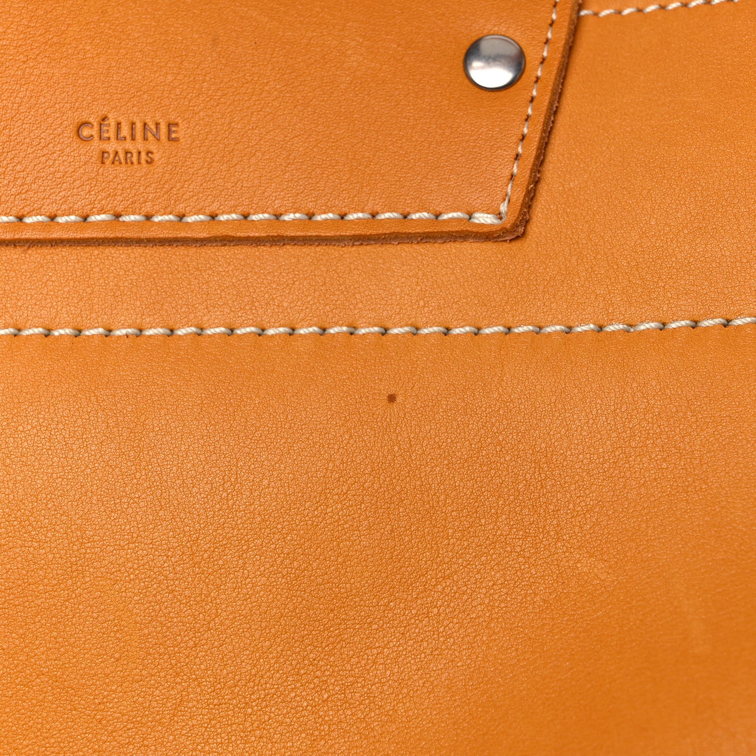 Celine Soft Bare Calfskin Medium Big Bag Dark Yellow 22 of 25