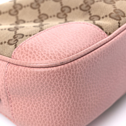 Gucci Monogram Mini Bree Messenger Bag Beige Soft Pink 11 of 17