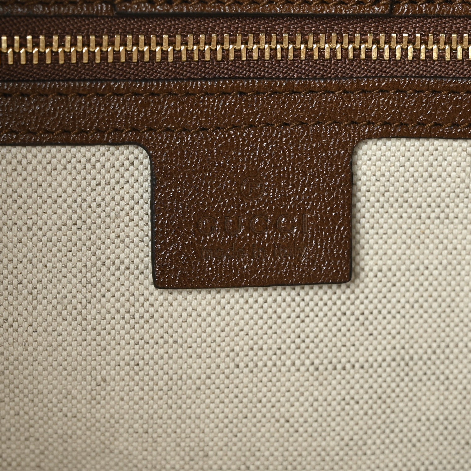 Gucci Monogram Horsebit 1955 Tote Bag Beige Brown Sugar 6 of 9