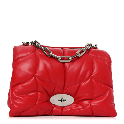 Mulberry Nappa Pillow Quilted Softie Bag Lancaster Red 1 of 9