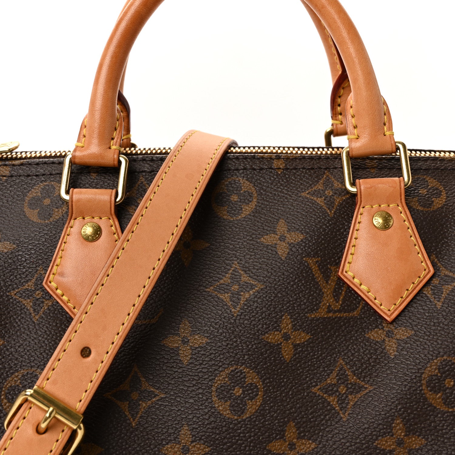 Louis Vuitton Monogram Speedy Bandouliere 30 8 of 10