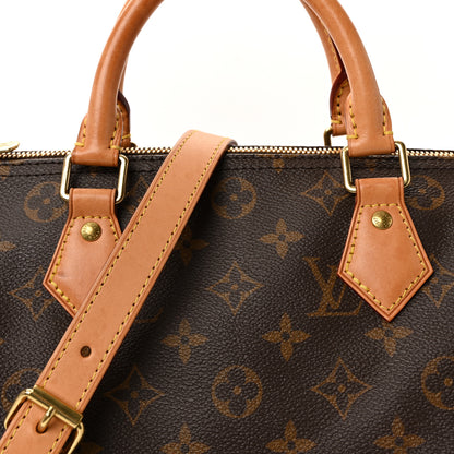 Louis Vuitton Monogram Speedy Bandouliere 30 8 of 10