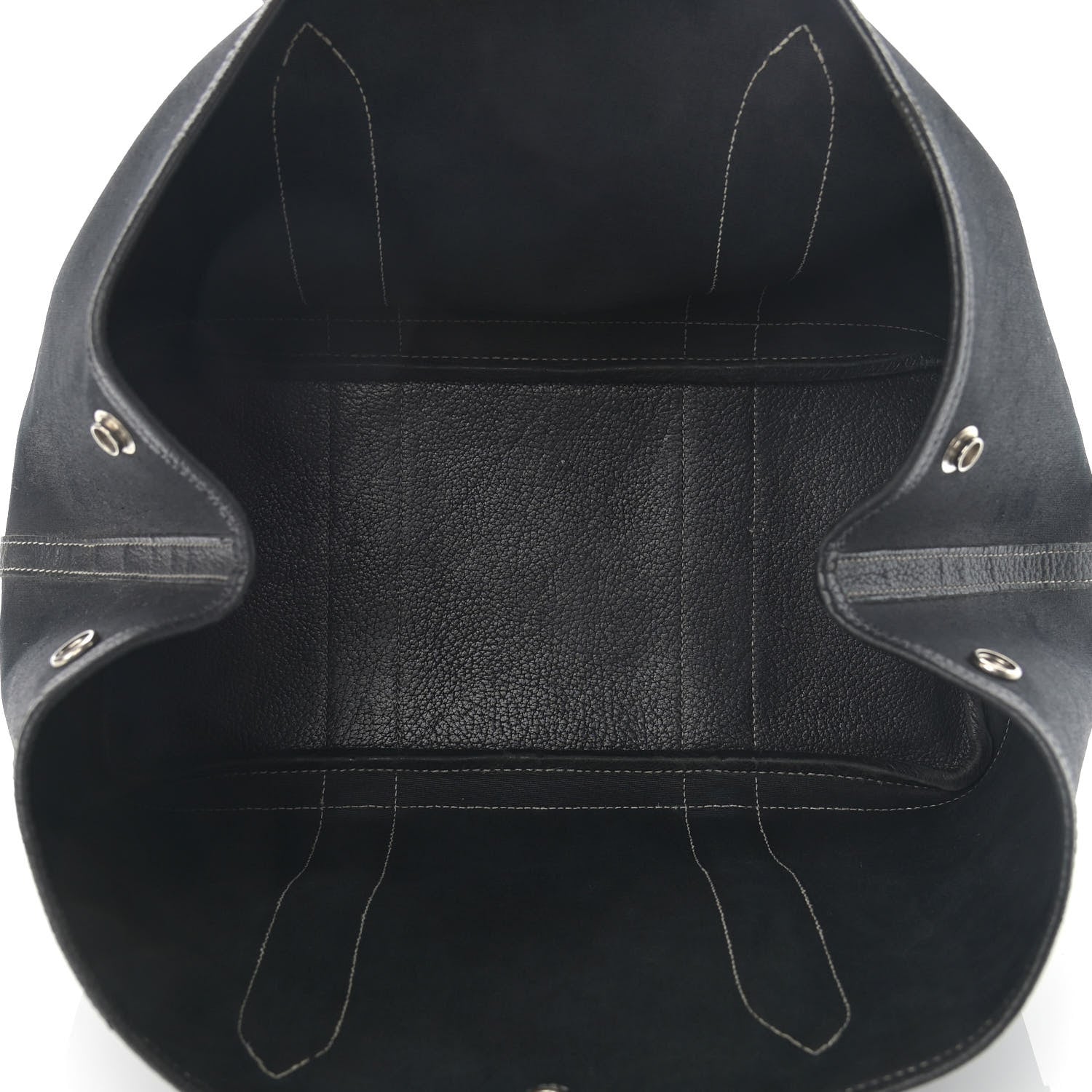 Hermes Toile Officier Negonda Garden Party 30 TPM Black 5 of 17