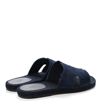 Hermes Calfskin Mens Antigua Espadrille Sandals 42 4 of 9