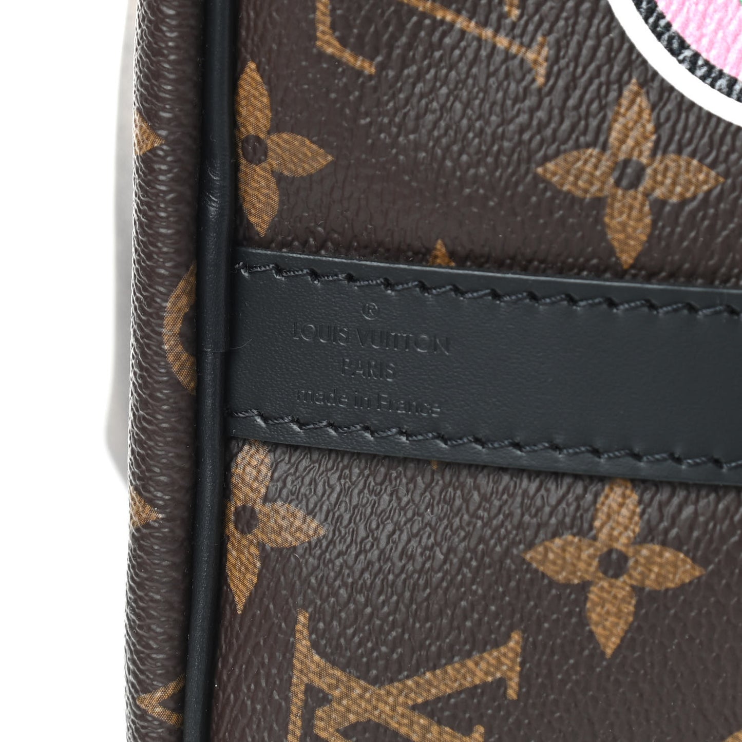 Monogram My World Tour Speedy Bandouliere 30 Black
