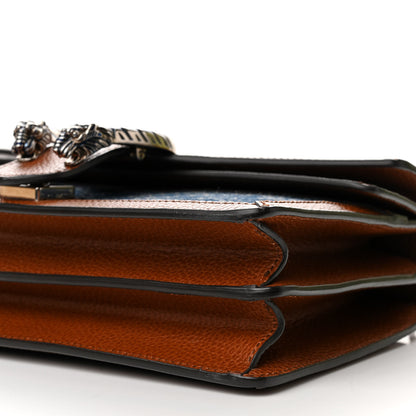 Gucci New Denim GG Monogram Dollar Calfskin Enamel Small Dionysus Shoulder Bag Blue Tea Cuir Epilog Electric Blue 11 of 12