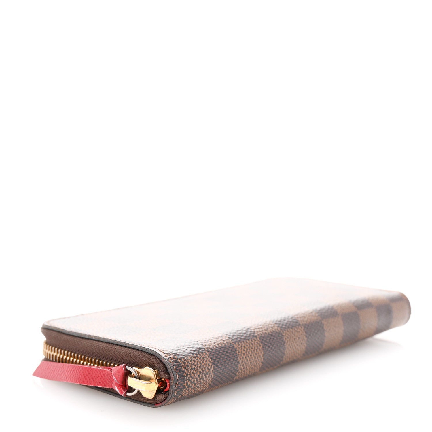Louis Vuitton Damier Ebene Clemence Wallet Cherry 4 of 7