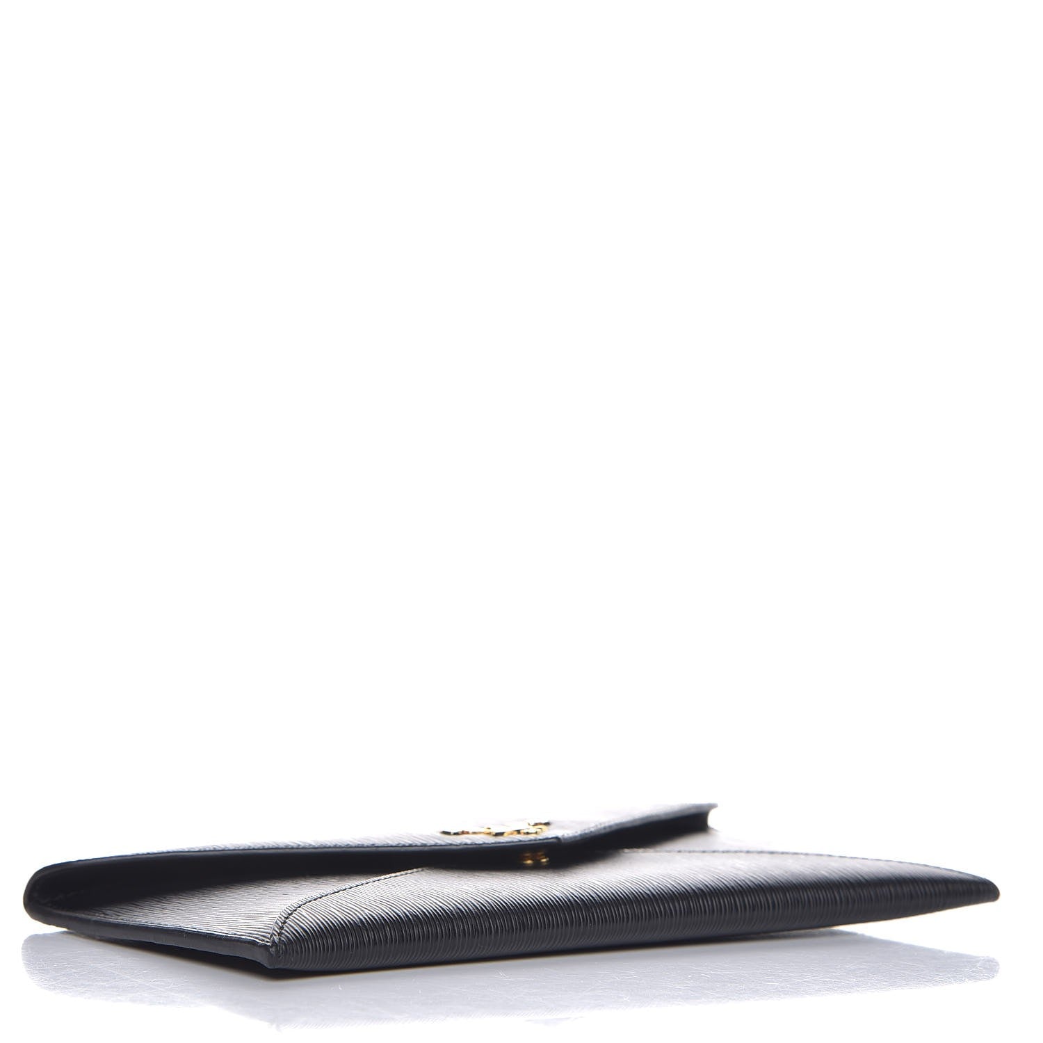 Prada Vitello Move Envelope Wallet Black 4 of 7
