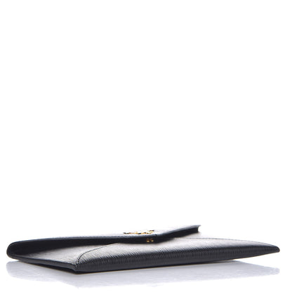 Prada Vitello Move Envelope Wallet Black 4 of 7