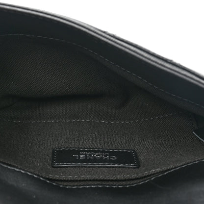 Chanel Calfskin Quilted CC Uniform Flap Belt Bag Black 6 of 9