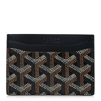 Goyard Goyardine Saint Sulpice Card Holder Black 1 of 6