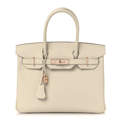 Hermes Epsom Birkin 30 Craie 1 of 12