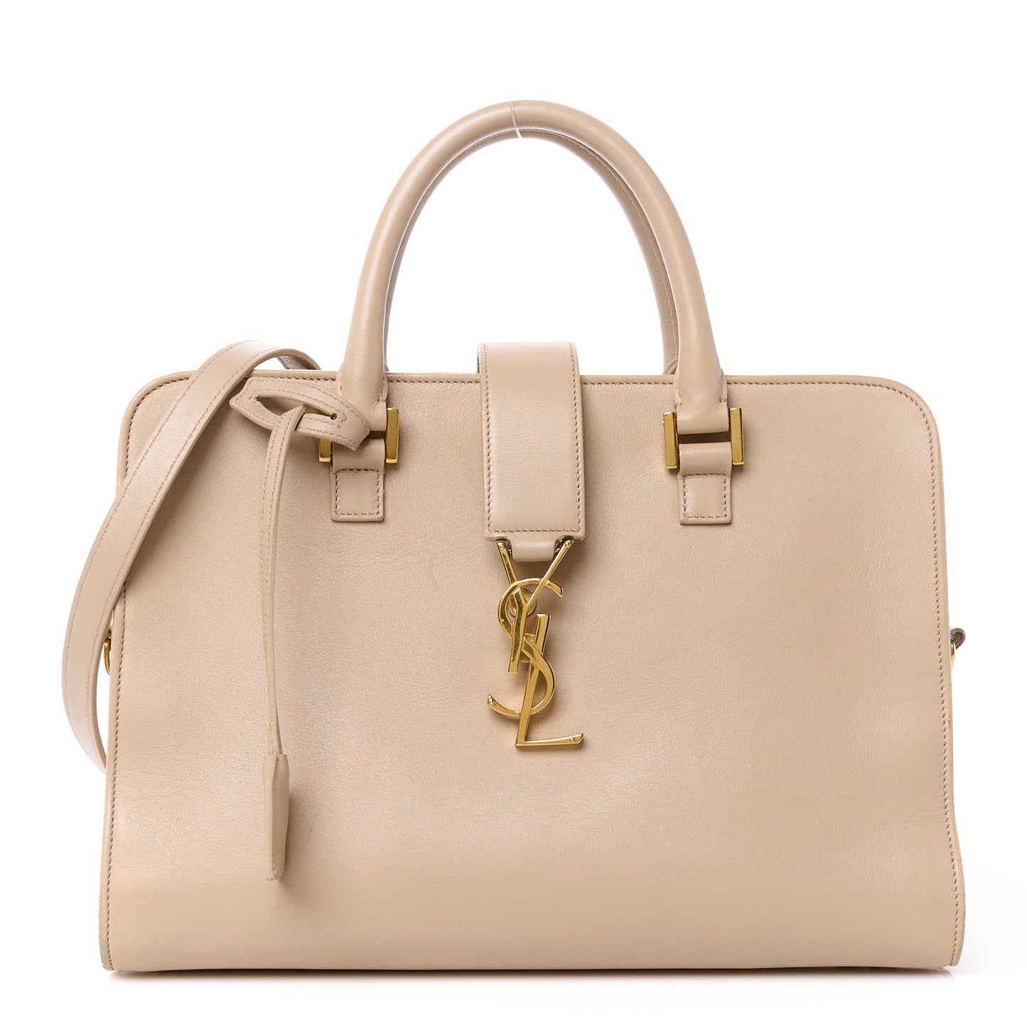 Smooth Calfskin Small Monogram Cabas Beige