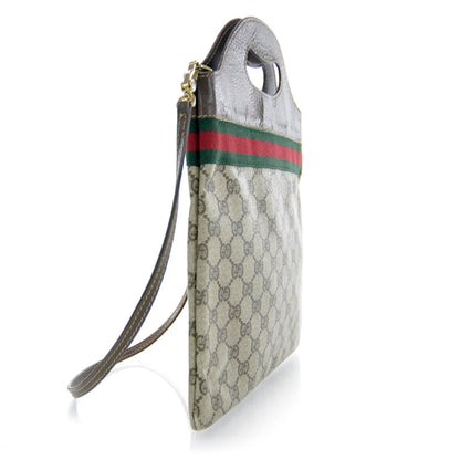 Gucci Monogram Web Flat Tote 5 of 10