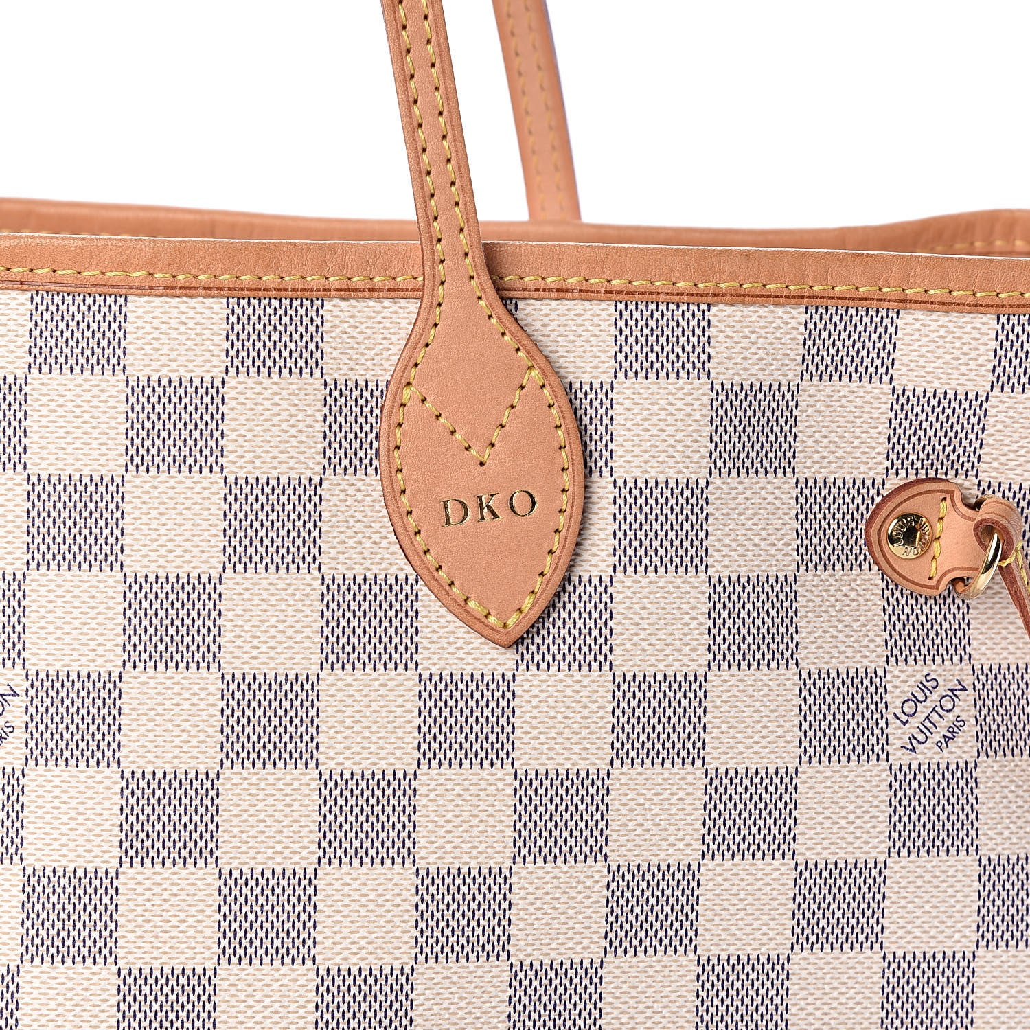Louis Vuitton Damier Azur Neverfull MM 8 of 10