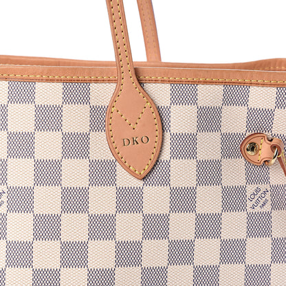 Louis Vuitton Damier Azur Neverfull MM 8 of 10