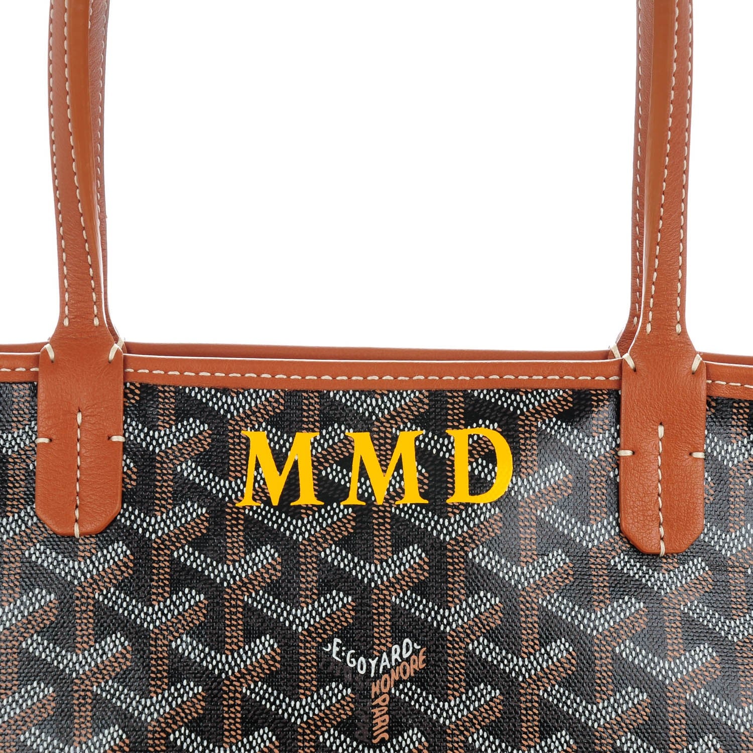 Goyard Goyardine Artois Black Gold 6 of 7