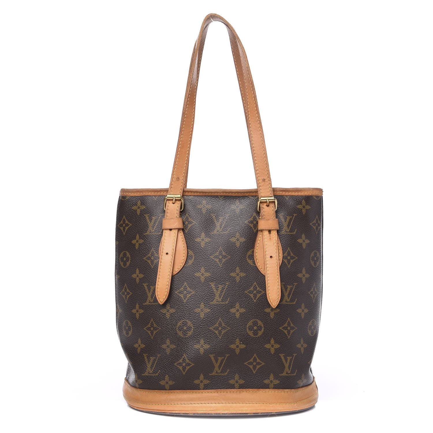 Louis Vuitton Monogram Petit Bucket 23 1 of 12