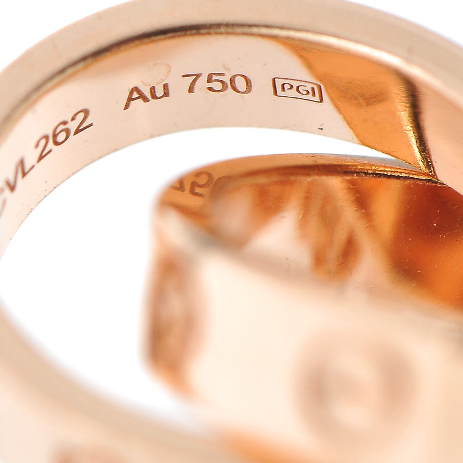 Cartier 18K Pink Gold Interlocking LOVE Bracelet 5 of 8