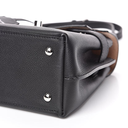 Louis Vuitton Calfskin Lockme Ever BB Black 8 of 8