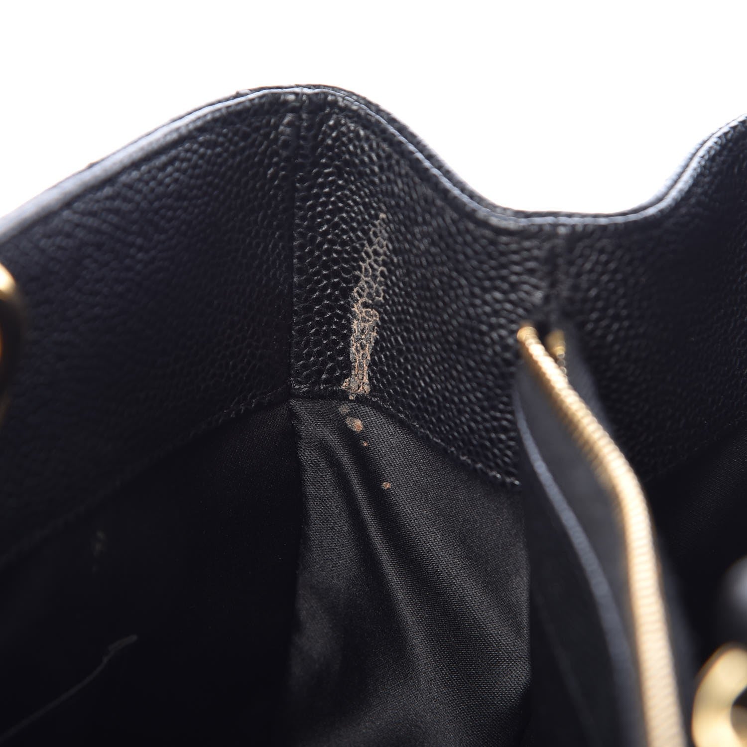 Chanel Caviar Quilted Grand Shopping Tote GST Black 8 of 14