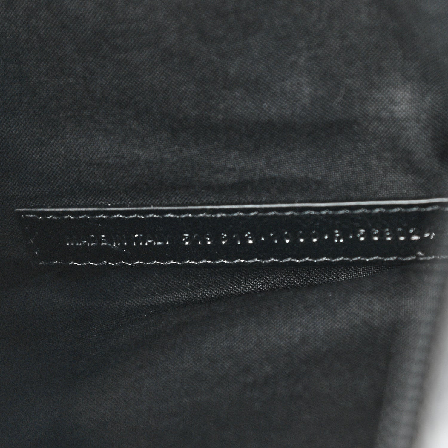 Balenciaga Agneau Arena Classic Hardware Clutch Black 7 of 8