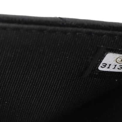 Chanel Lambskin Quilted Chanel 19 Wallet On Chain WOC Black 8 of 15