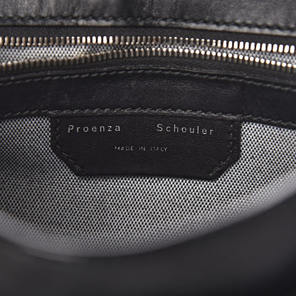 Proenza Schouler Grained Calfskin Tiny PS1 Satchel Black 6 of 13