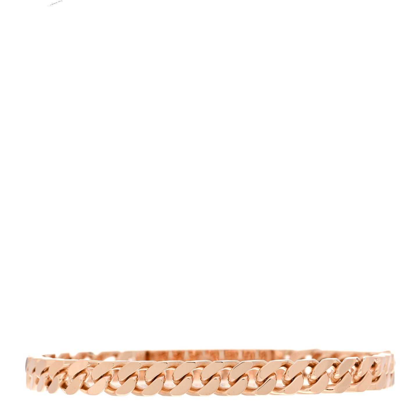 18K Rose Gold Diamond PM Kelly Chaine Bracelet LG