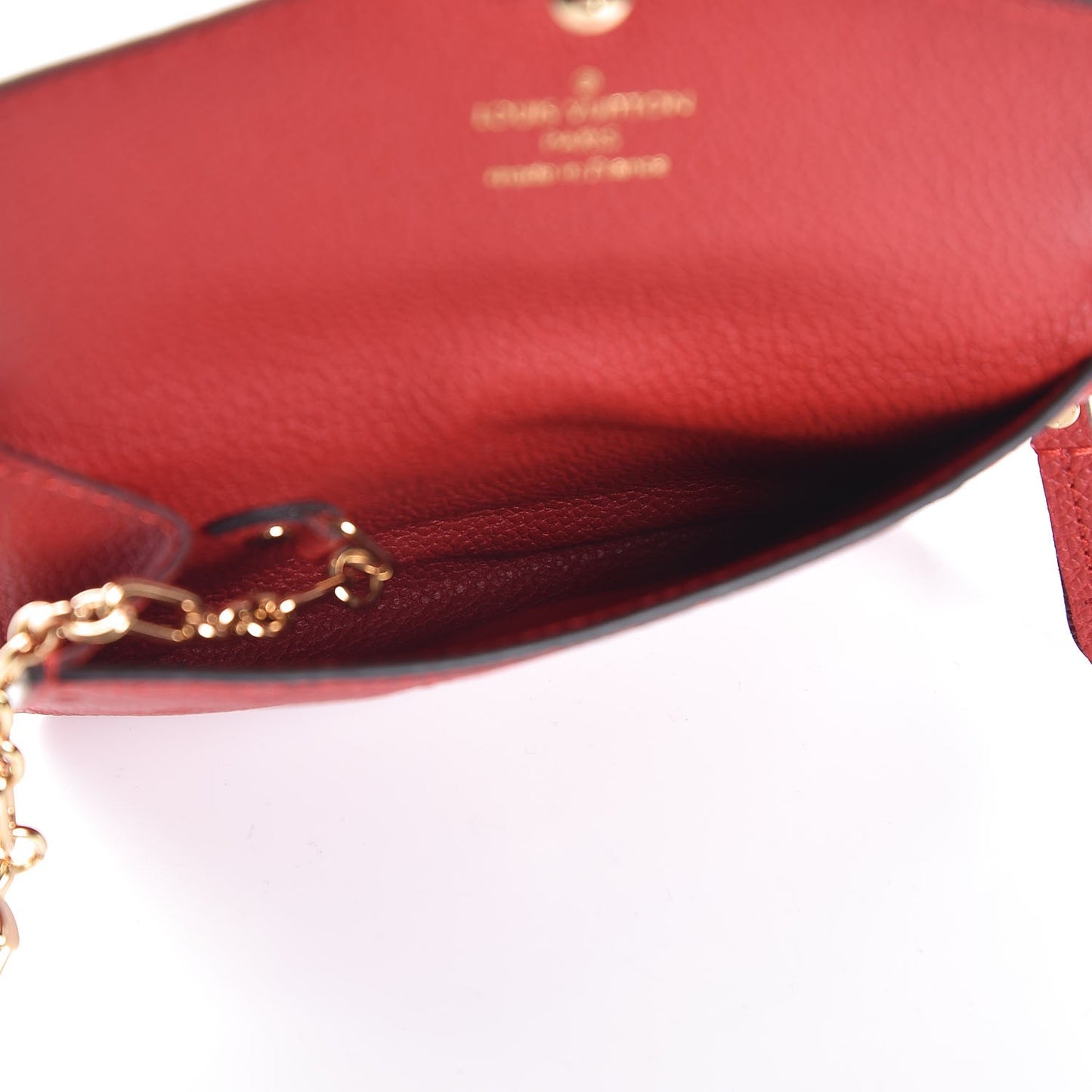 Empreinte Key Pouch Cherry