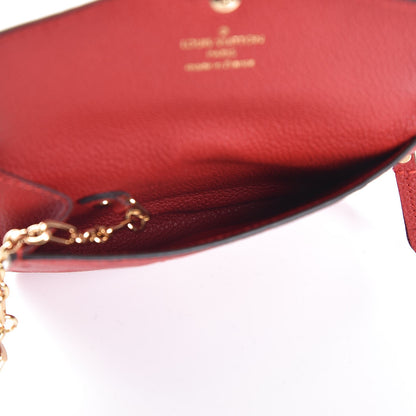 Louis Vuitton Empreinte Key Pouch Cherry 5 of 7