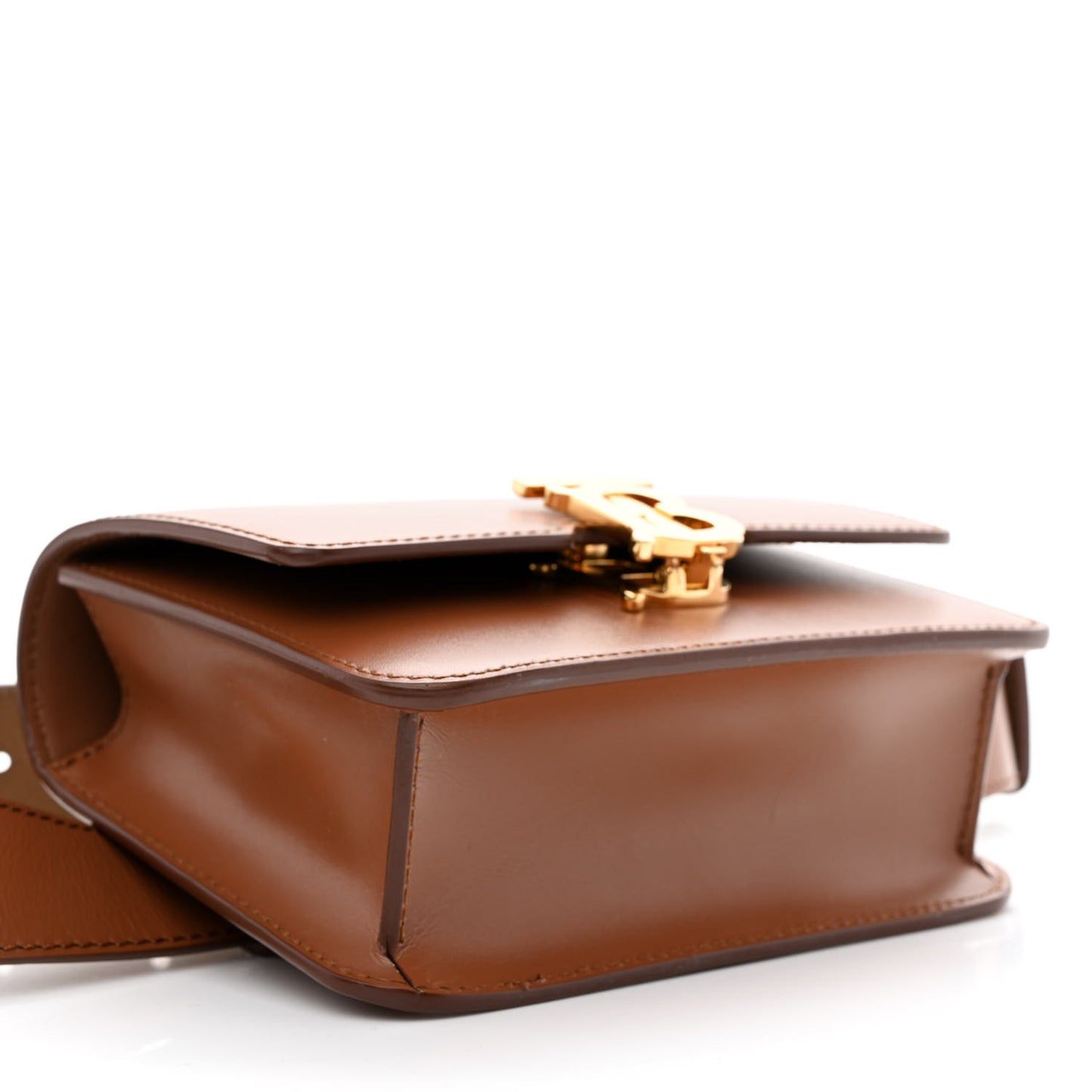 Calfskin TB Bum Bag Brown