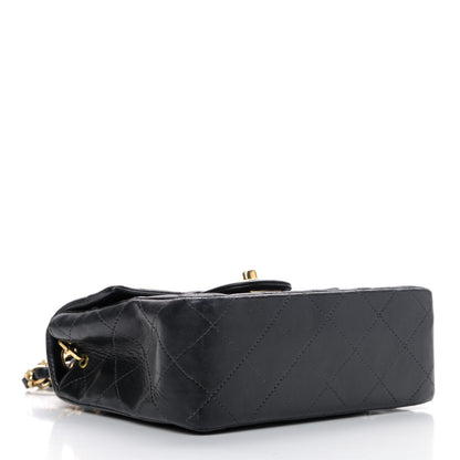 Chanel Lambskin Quilted Mini Square Flap Black 3 of 5