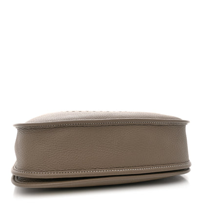Hermes Taurillon Clemence Evelyne III PM Etoupe 4 of 12