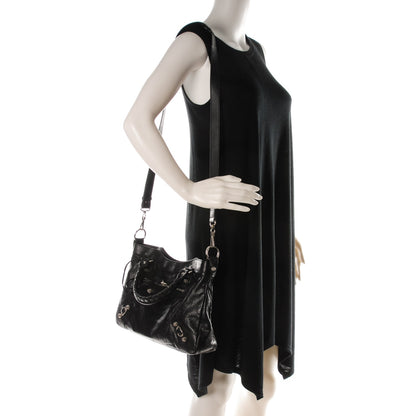 Balenciaga Agneau Giant 12 Silver Hardware Town Black 2 of 7