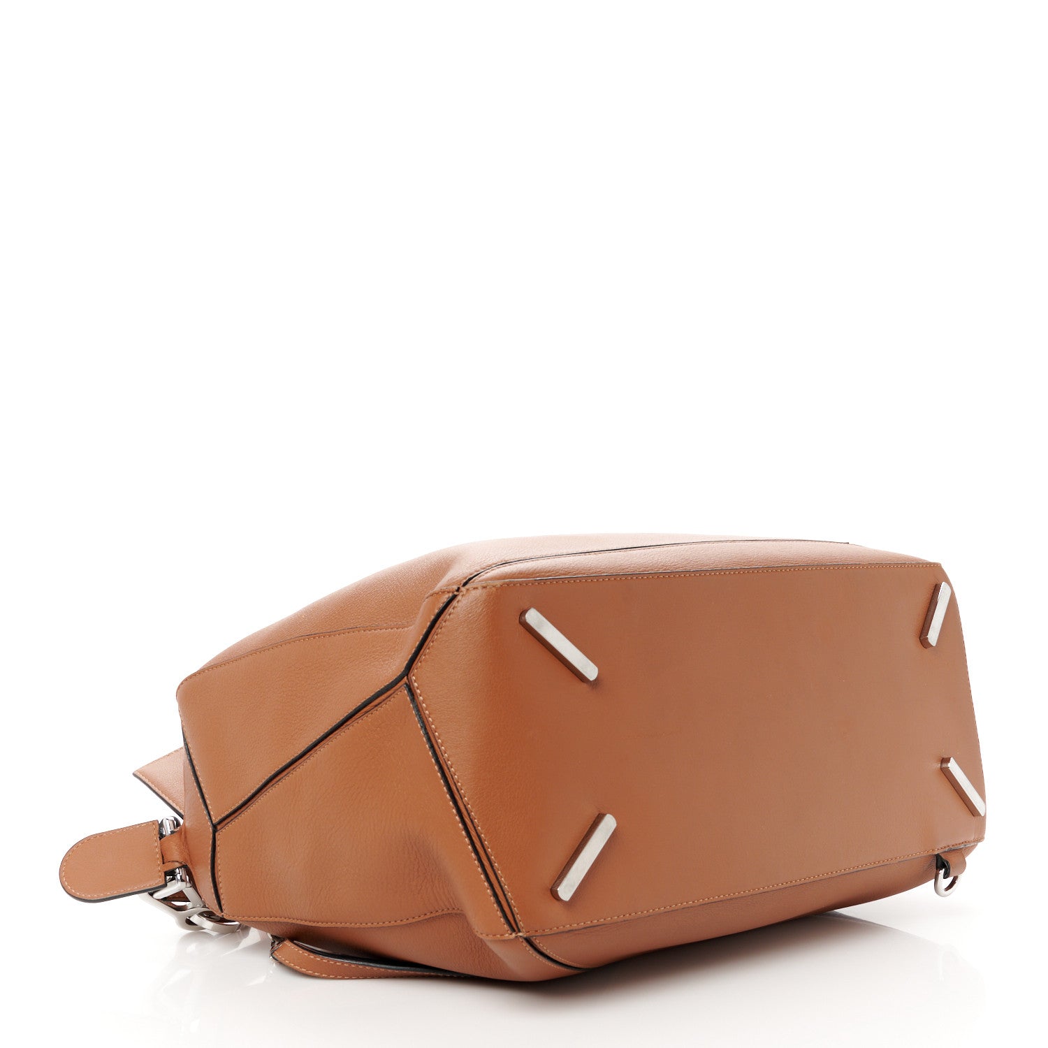 Loewe Calfskin Large Puzzle Bag Tan 4 of 12