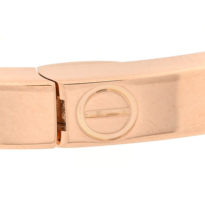 Cartier 18K Pink Gold Small LOVE Bracelet 17 5 of 5