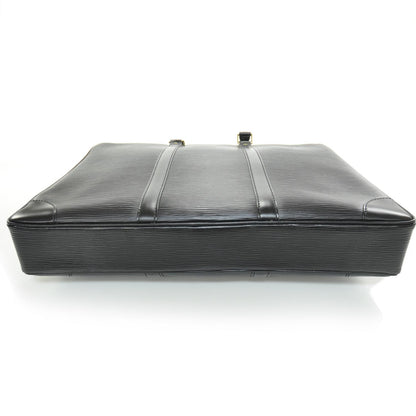 Louis Vuitton Epi Porte-Documents Voyage Briefcase Black 4 of 8